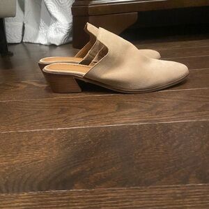 Lucky Brand Elegant Tan Women's Mules